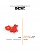 Country choice of investment - China Analysis