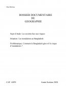Dossier de géographie