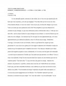 Lettre à Voltaire