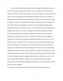 Pourrait-on penser sans l'aide du langage? - introduction