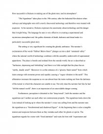 critical analysis of the signalman