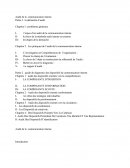 Audit De la Communication interne