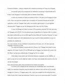 Economie Générale – Analyse comparée de la situation économique en France et en Espagne