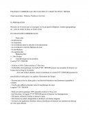 Politique commerciale des couches et lingettes Petit Tresor