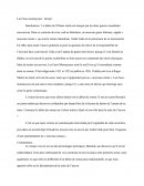 Dissertation Français sur l'Incipit du roman les Faux Monnayeurs d'André Gide