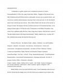 Étude du roman Frankenstein de Mary Shelley (document en anglais)