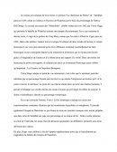 Corpus de texte: "La chartreuse de Parme" de Stendhal; les "Misérables" de Victor Hugo