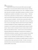 Commentaire sur un Extrait du texte L'être Et Le néant de Sartre