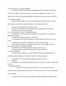 Etudier Une Pièce de théâtre