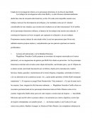 État de l'enquête sur les personnages féminins dans l'œuvre de Juan Rulfo (document en espagnol)