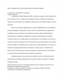 Lettre De Motivation Analyse Stratégique