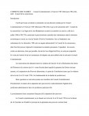 Commentaire d'arrêt: Conseil Constitutionnel, 23 Janvier 1987 (Décision n°86-224), arrêt Conseil de la concurrence