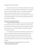 Méthodologie de la dissertation de géographie