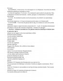 Vocabulaire en lie navec le diabète
