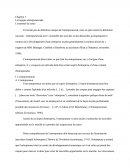 Chapitre 1: La logique entrepreneuriale