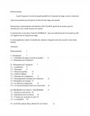 Rapport de stage, Equation