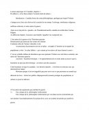 Lecture Analytique Voltaire Chapitre 2