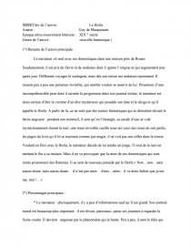 dissertation fantastique le horla dissertation fantastique le horla