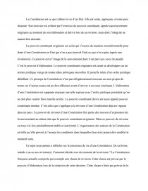 Pouvoir Constituant Originaire Pouvoir Constituant Derive Memoire Iloveze