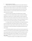Analyse de la situation de l'entreprise Ellipse Mobilier