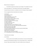 Beaux textes pour un mariage civil