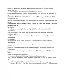 la rencontre de fredéric et de mme arnoux analyse