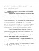 La distinction entre les domaines de la loi et du reglement etablie par la constitution du 4 octobre 1958? au regard du droit positif