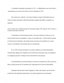 la france état unitaire décentralisé dissertation la france état unitaire décentralisé dissertation