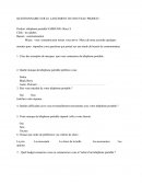 Questionnaire sur le lancement du téléphone portable Samsung Galaxy S