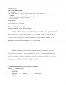 Organisation et suivi de la prospection de la société Bsl