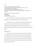 La littérature