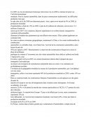 La crise du secteur de l'automobile
