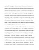Petit extrait issu du conte philosophique Candide de Voltaire