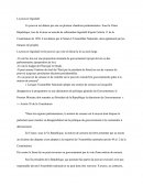 Le Pouvoir législatif