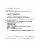 Devoir d'économie généraleLes facteurs éxogènes qui ont eu un impact défavorable au premier semestre 2011 sur la conjoncture au sein de la zone euro