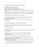 La Consommation