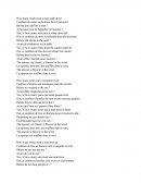 Traduction d'une chanson