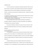 L’activité commerciale.