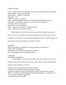 Résumé du conte Candide de Voltaire