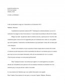 Lettre de demande de stage