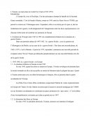 Composition d'histoire: L’Europe, un enjeu dans la rivalité Est / Ouest (1947-1991)