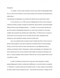 Preface pierre et jean maupassant