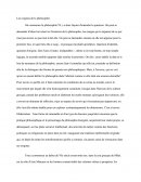 Les origines de la philosophie