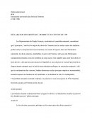Déclaration des droits de l'homme et du citoyen de 1789