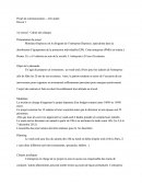 Projet De Communication Devoir 1