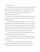 Commentaire d'arrêt: 12 Janvier 2012: La gestion d’affaires