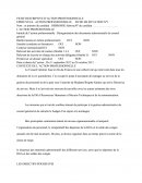 Fiche description d'action professionnelle