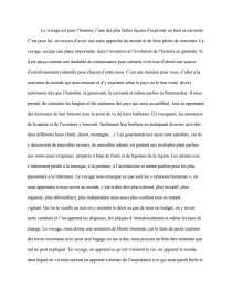 voyage texte argumentatif
