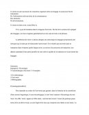 L'organisation d'un texte