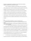 Le président et le premier ministre